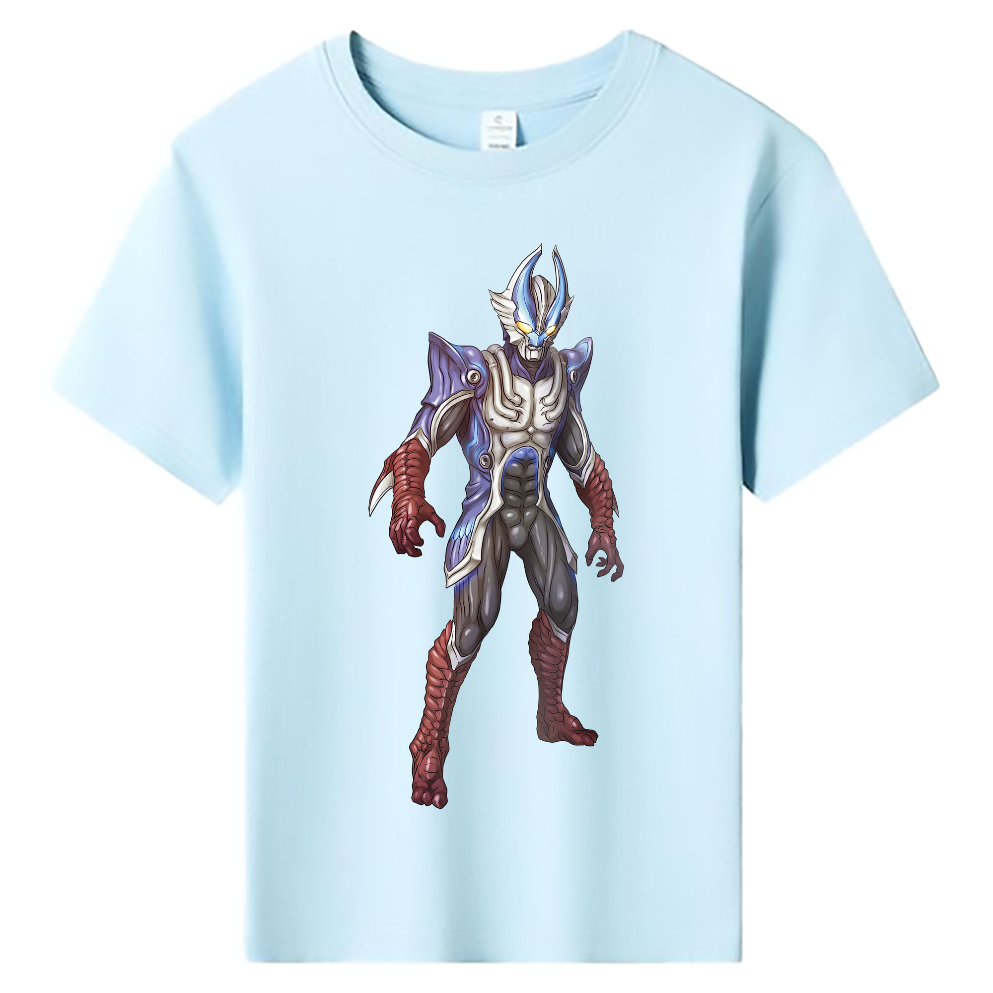 （画像用） ウルトラマン Ultraman 綿100％キッズTシャツ（フロントプリント）